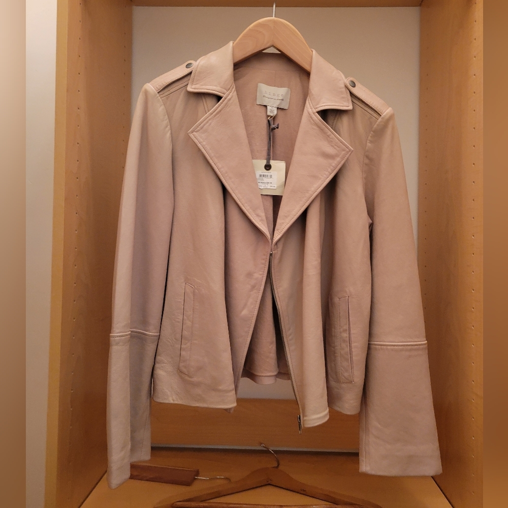 Hinge Genuine Leather Jacket Womens XL Extra Large